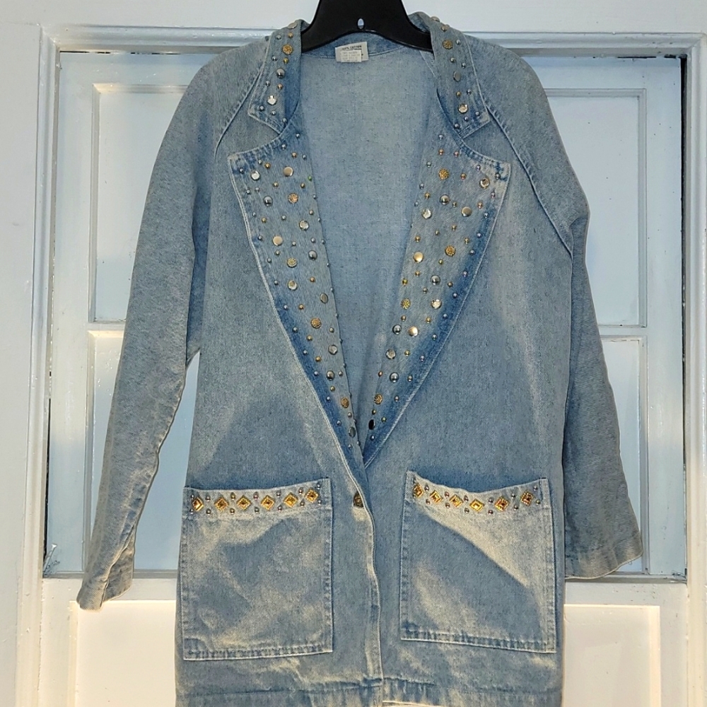 80's Vintage BLUE Jean Jacket